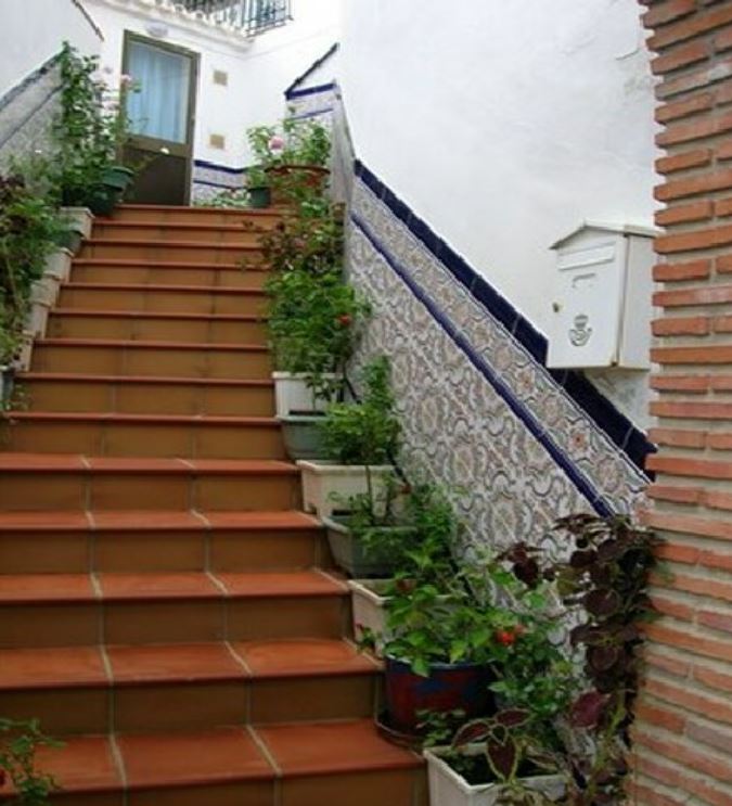 Escalier Mijas Espagne